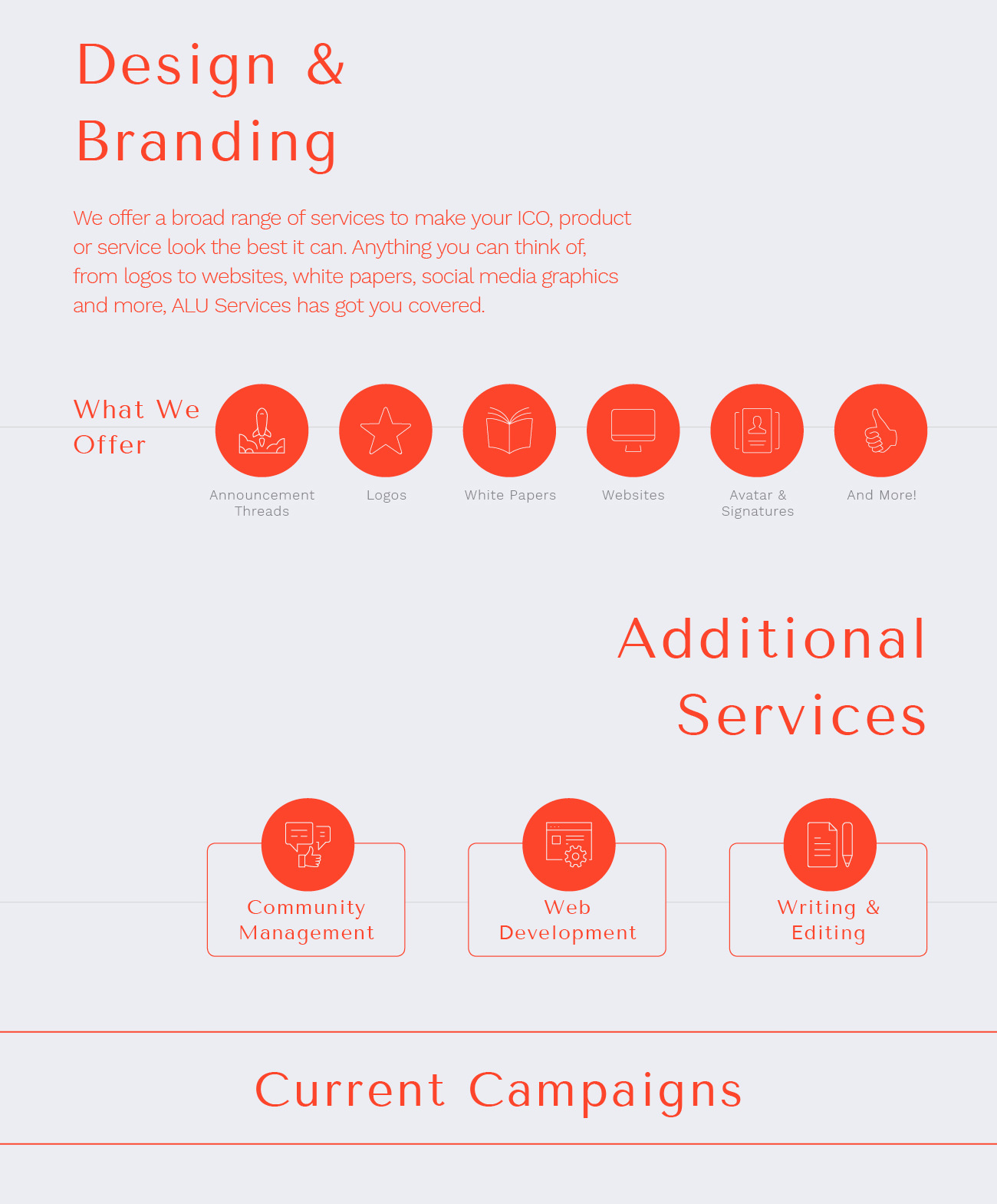 Loading What We Do (Design + More)...