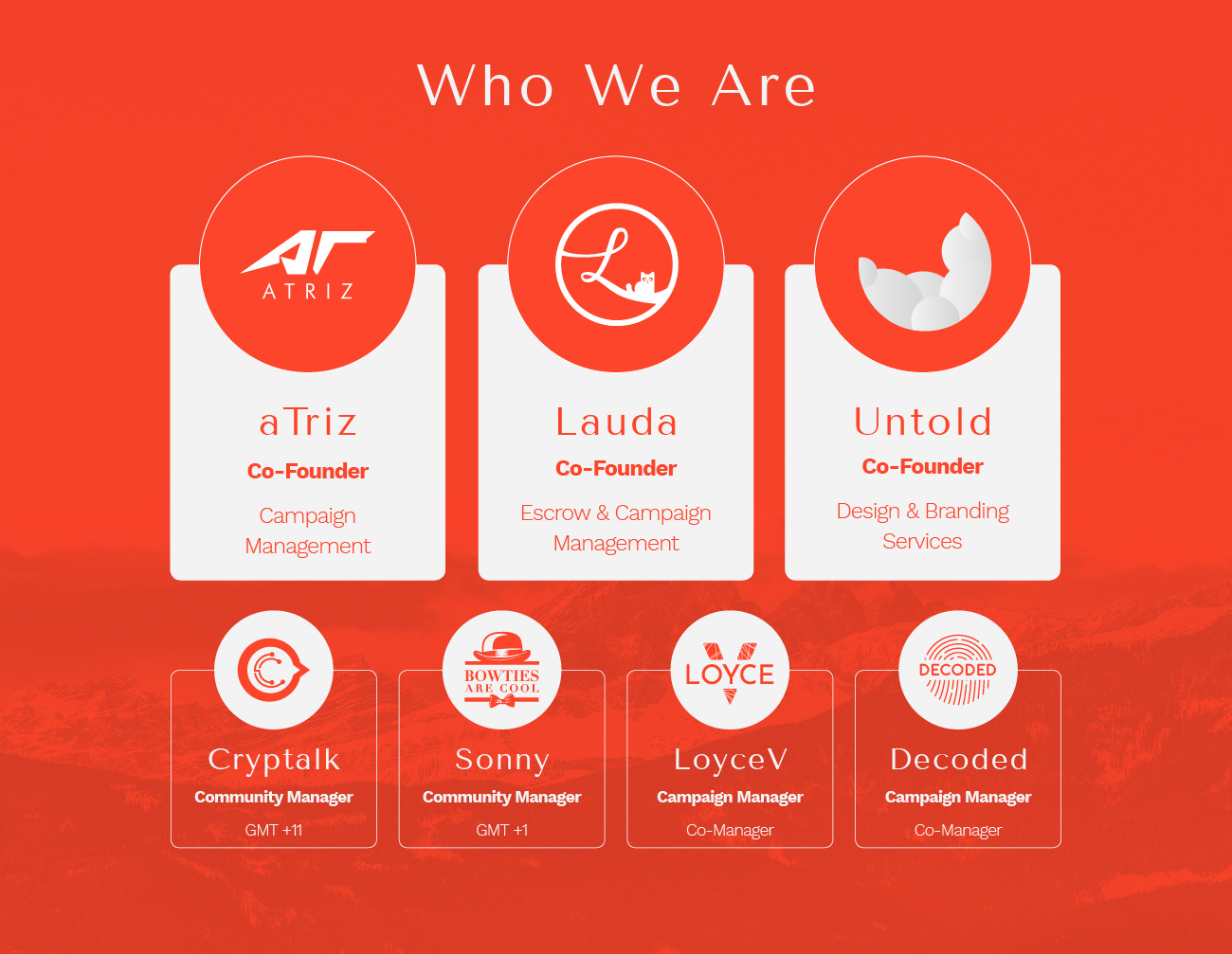 Loading Who We Are...